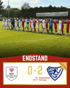 Read more about the article GANZ BITTERE NIEDERLAGE!