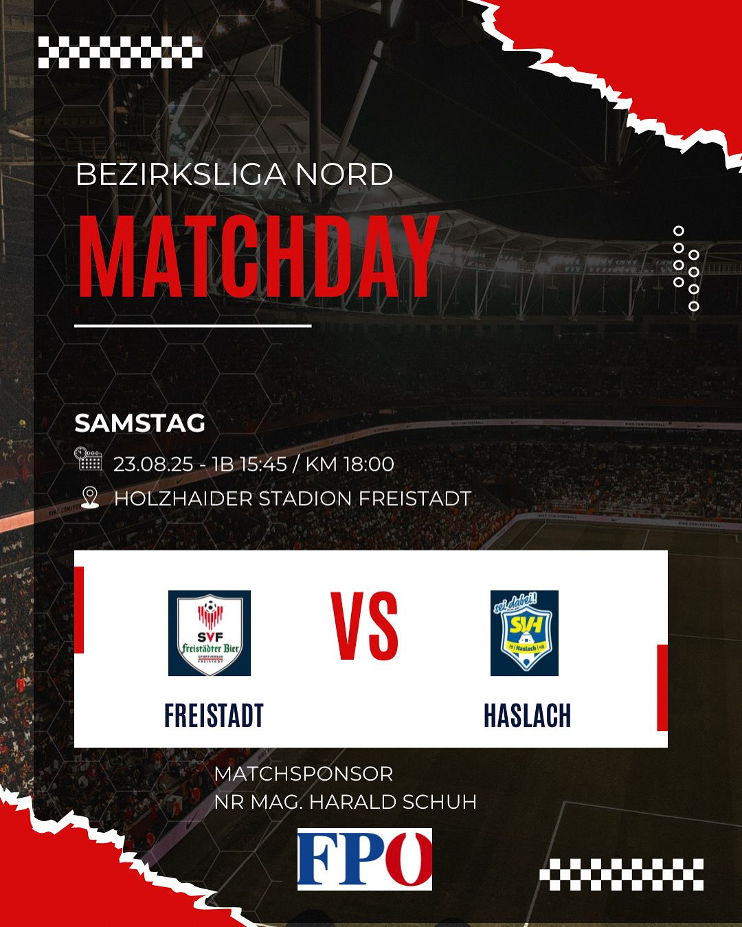 Read more about the article HEIMSPIEL 🏟️ ⚽️